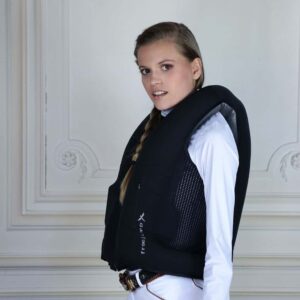 rive-equestre-Gilet Airbag Freejump-Noir