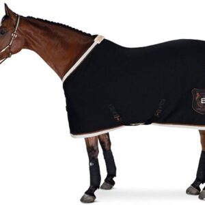 rive-equestre-Couverture Eskadron Sweat Rug Jersey-Noir
