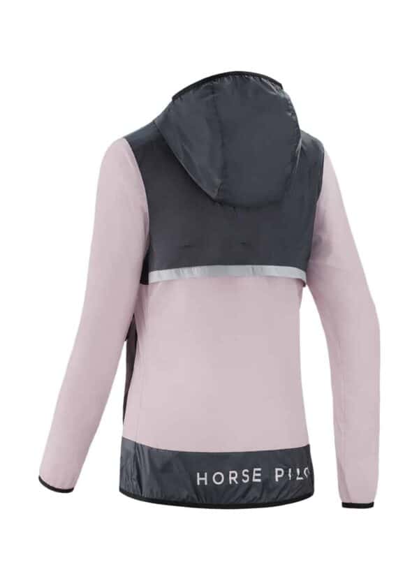 rive-equestre-Wind Free Jacket Woman Horse Pilot-Pink