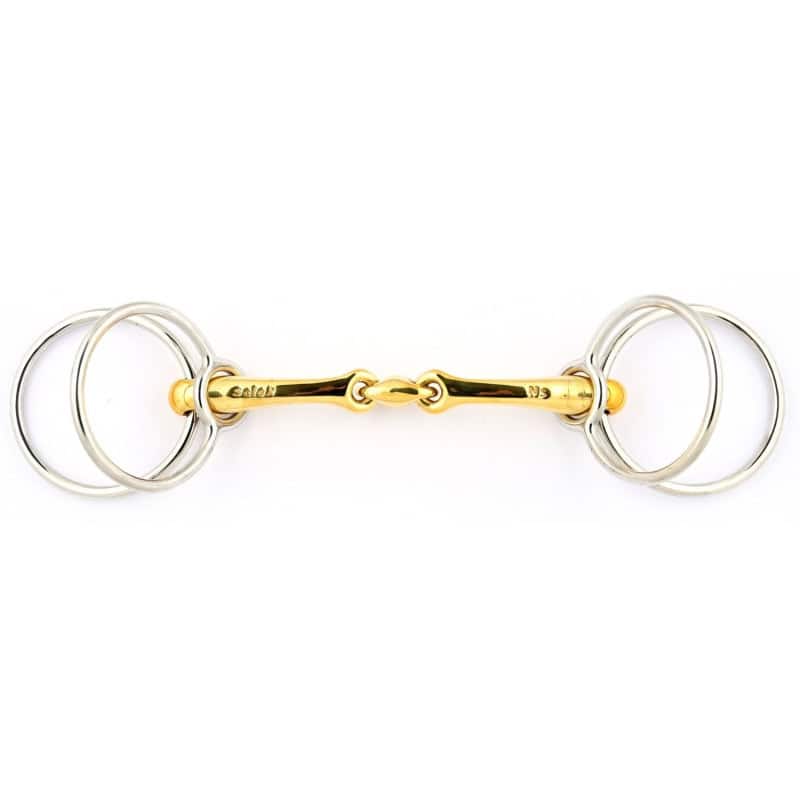 NEUE SCHULE Mors double anneaux Tranz Lozenge 16 mm double brisure – Image 2